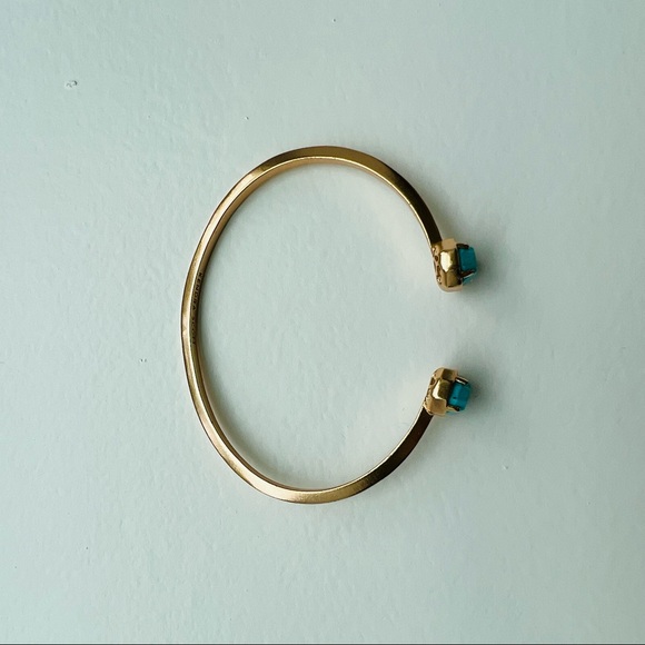 Kendra Scott Rose Gold Turquoise Magnesite Bracelet - Picture 3 of 4